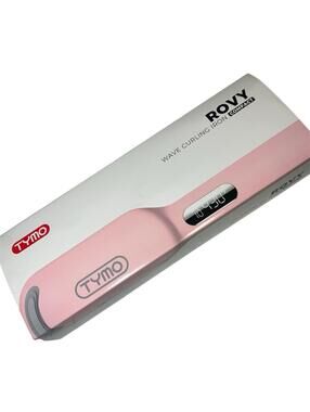 TYMO Compact Rovy Curling Iron & Hair Crimper Wave 1 inch Pink Brand New Openbox